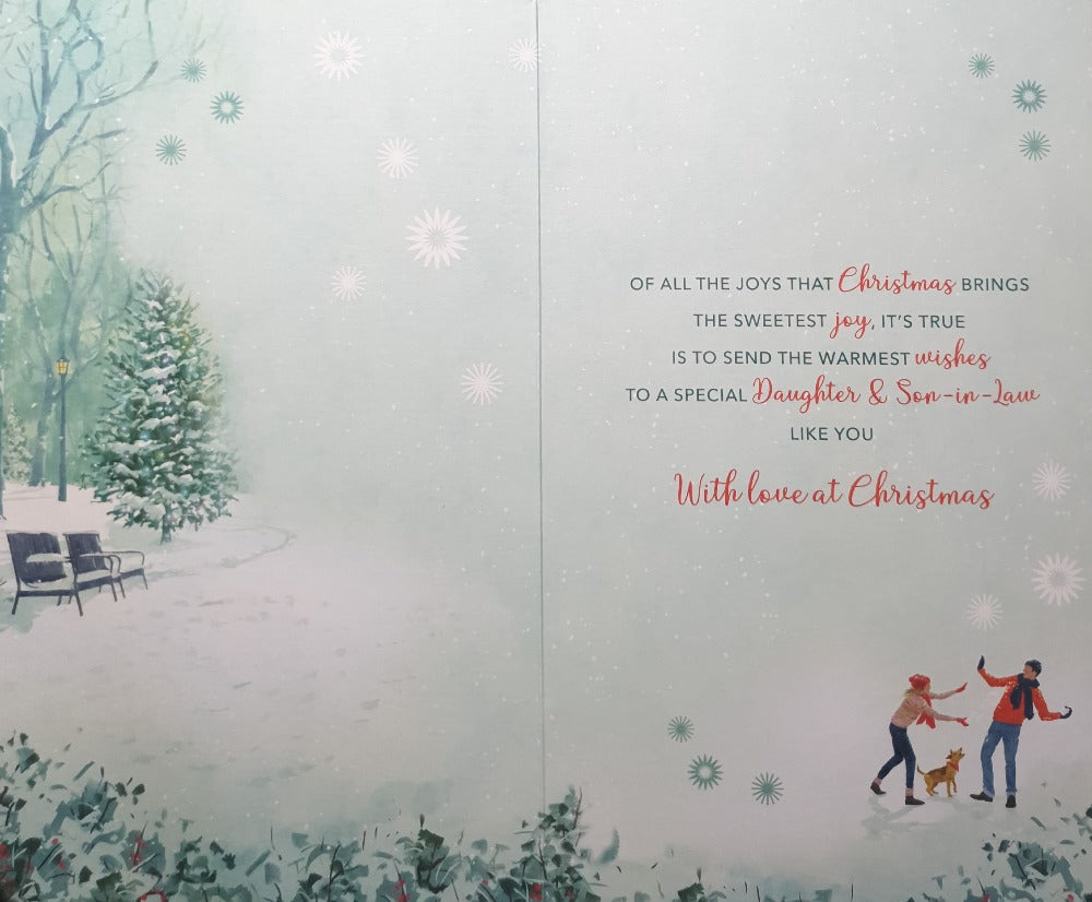 Daughter And Son In Law Christmas Card