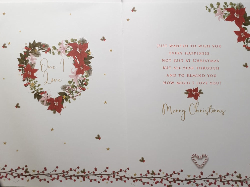 One I Love Christmas Card