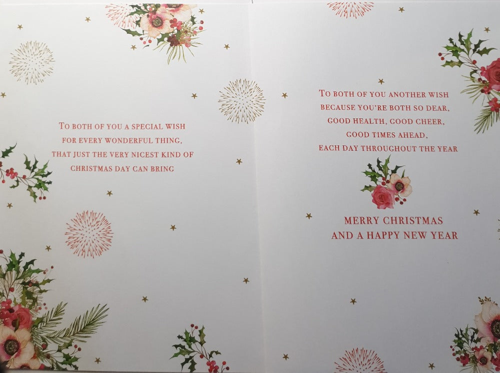 Both Of You Christmas Card