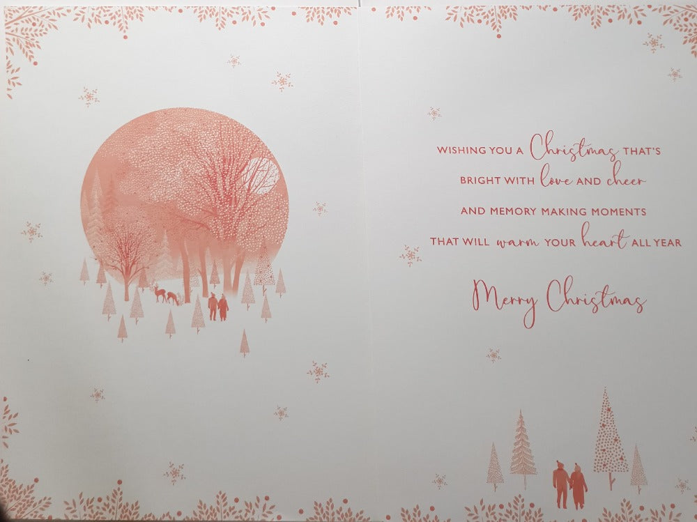 Mum And Dad Christmas Card