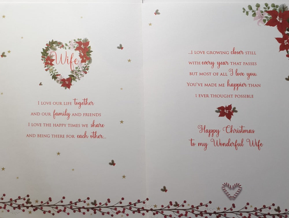 Wife Christmas Card