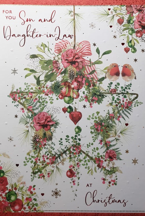 Son And Daughter In Law Christmas Card