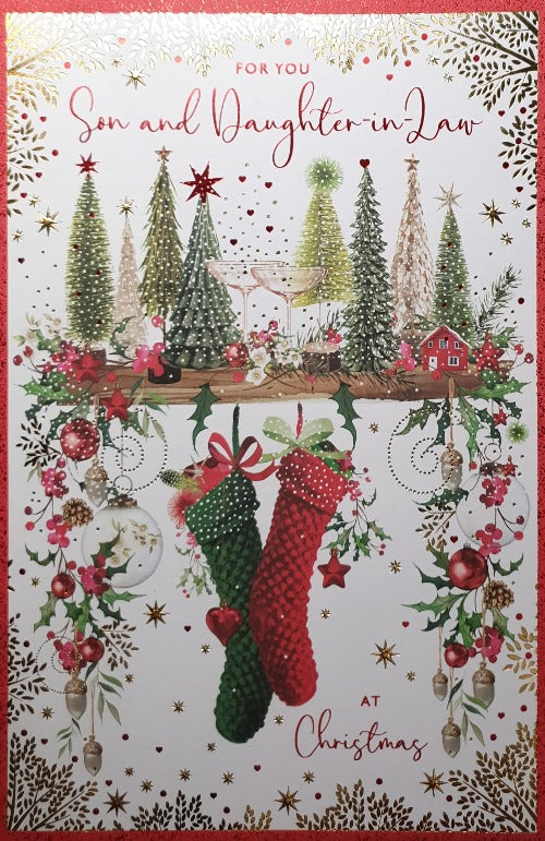 Son And Daughter In Law Christmas Card