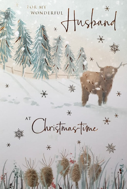 Husband Christmas Card