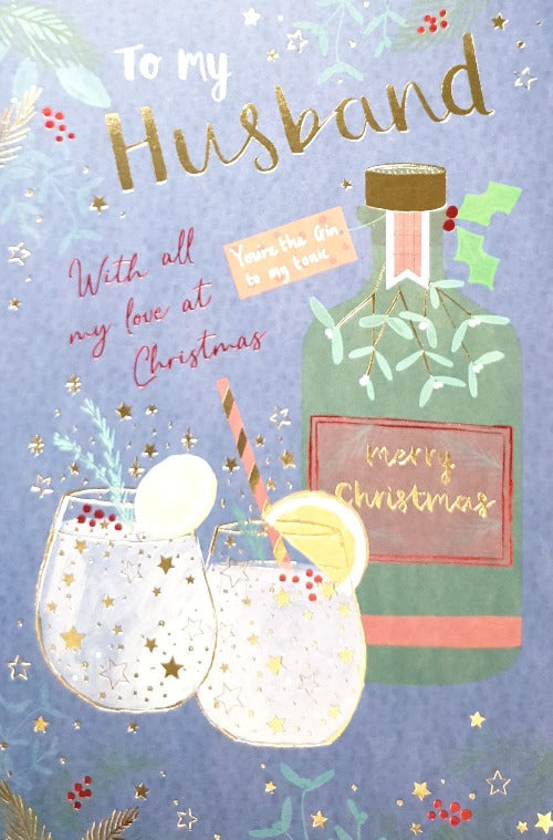 Husband Christmas Card