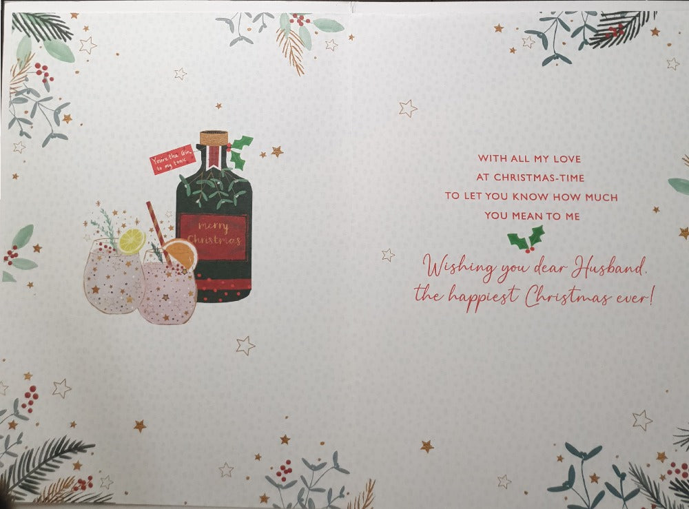 Husband Christmas Card