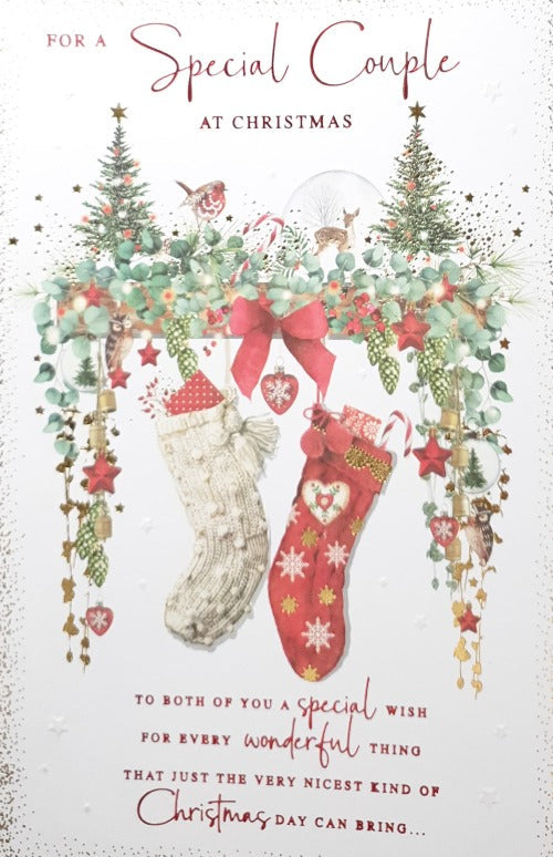 Special Couple Christmas Card