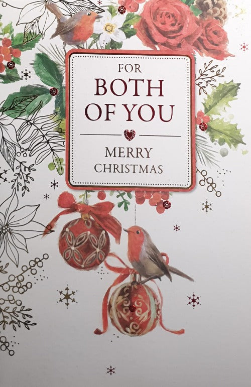 Both Of You Christmas Card