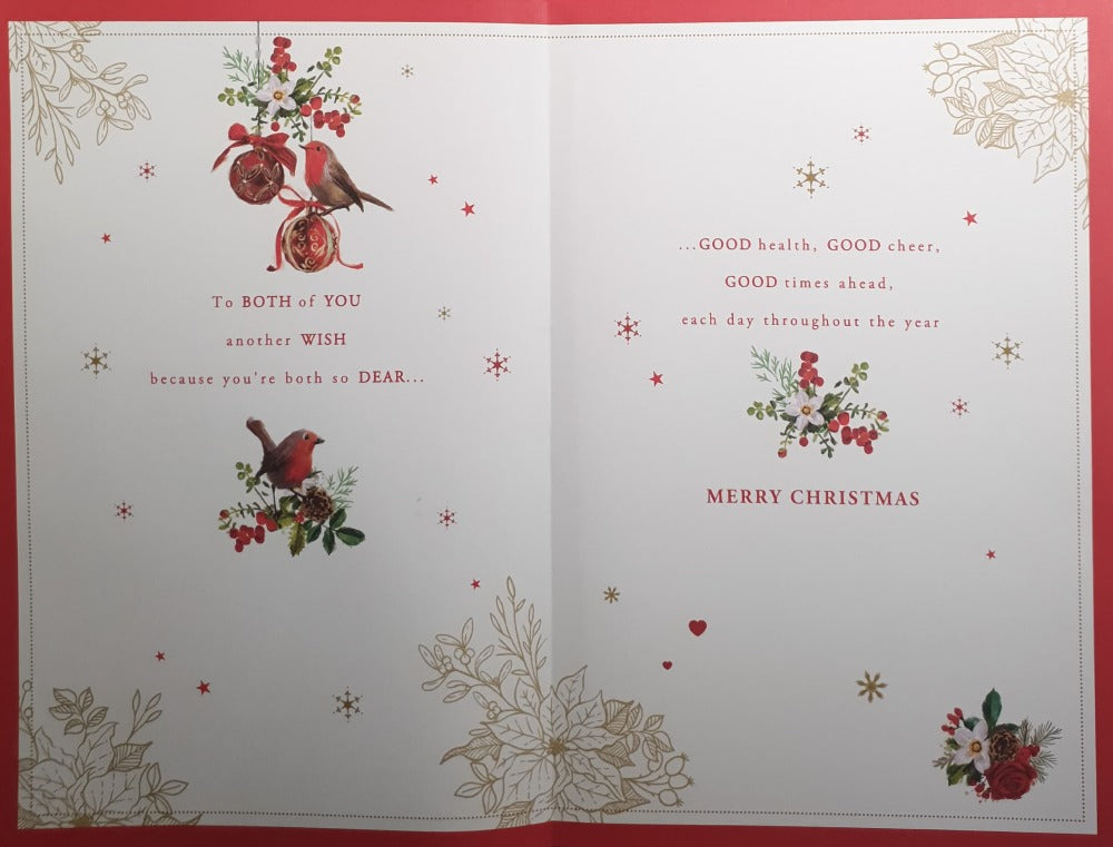 Both Of You Christmas Card