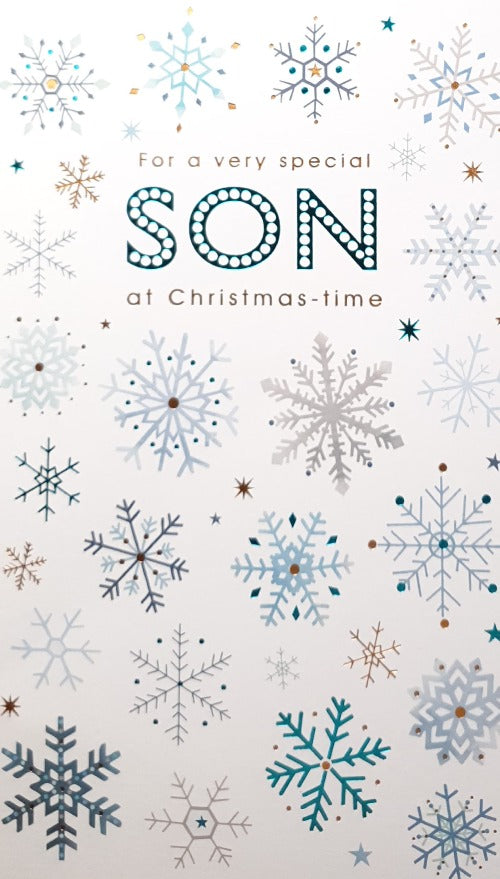 Special Son Christmas Card