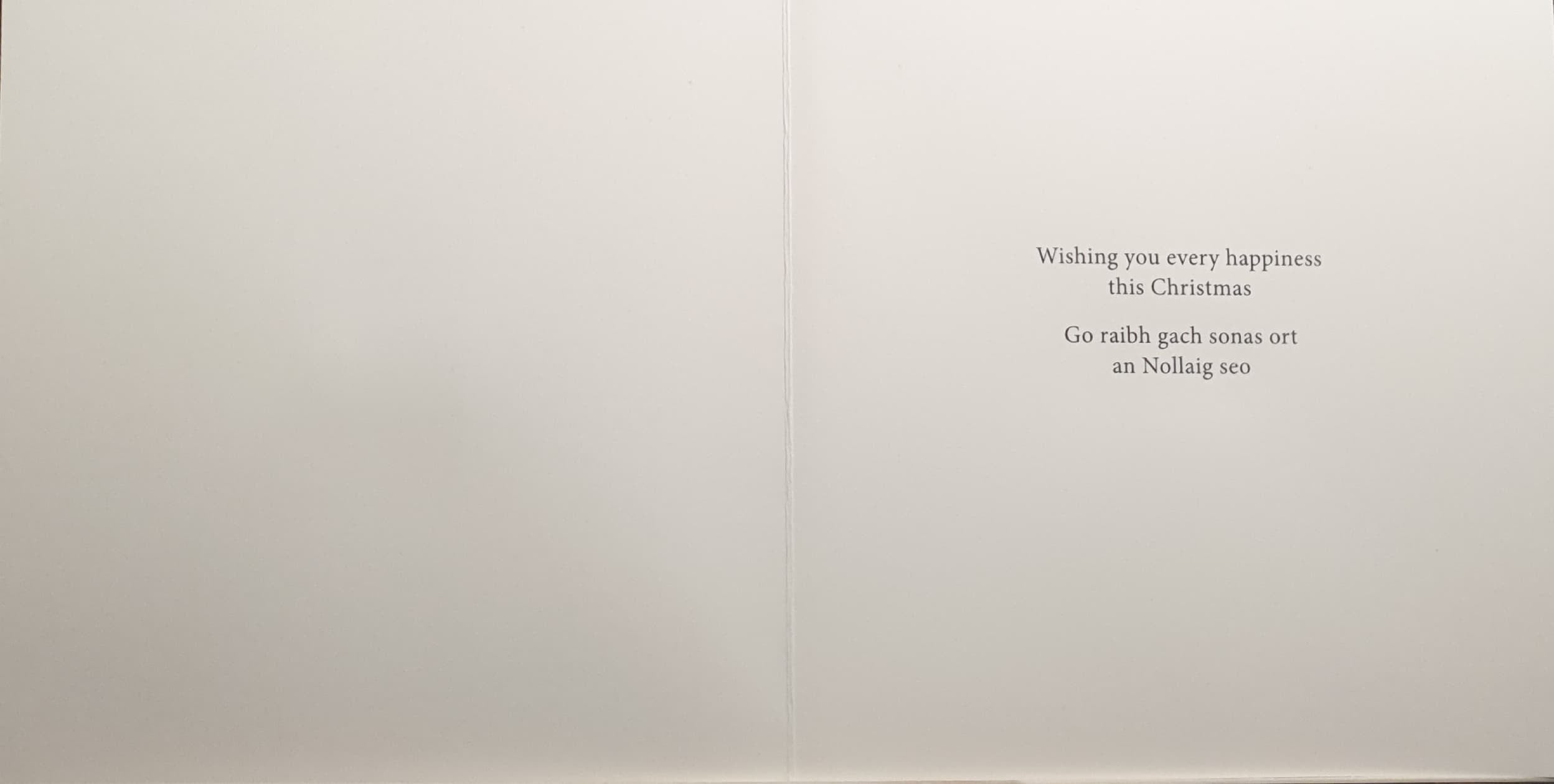 Charity Christmas Cards - Pack of 8 / Down Syndrome Ireland - White Dove & Peace on Earth