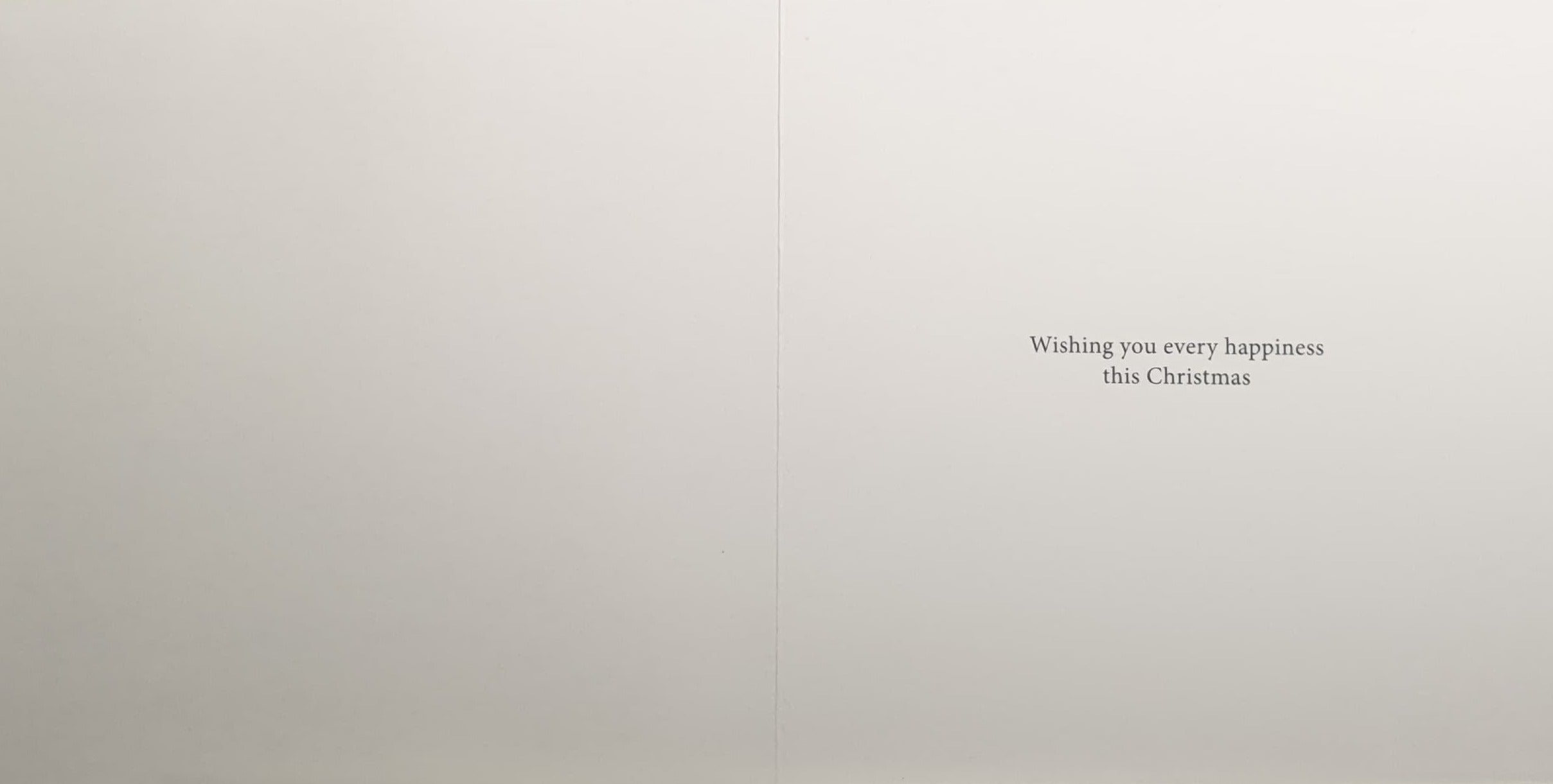 Charity Christmas Card - Pack of 8 Large Size / Northern Ireland Hospice - Santa Driving Through Trees