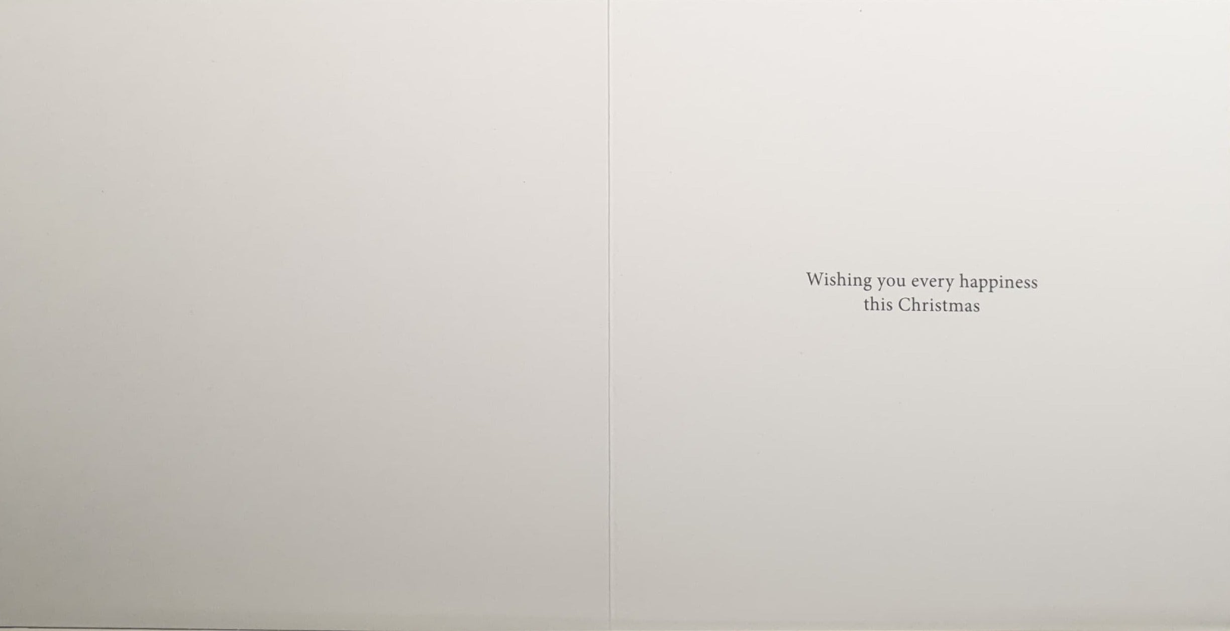 Charity Christmas Card - Pack of 8 Large Size / Northern Ireland Hospice - Robin on Berry Branch