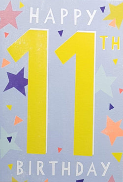 Age 11 Birthday Card - Party Like It's Your Birthday