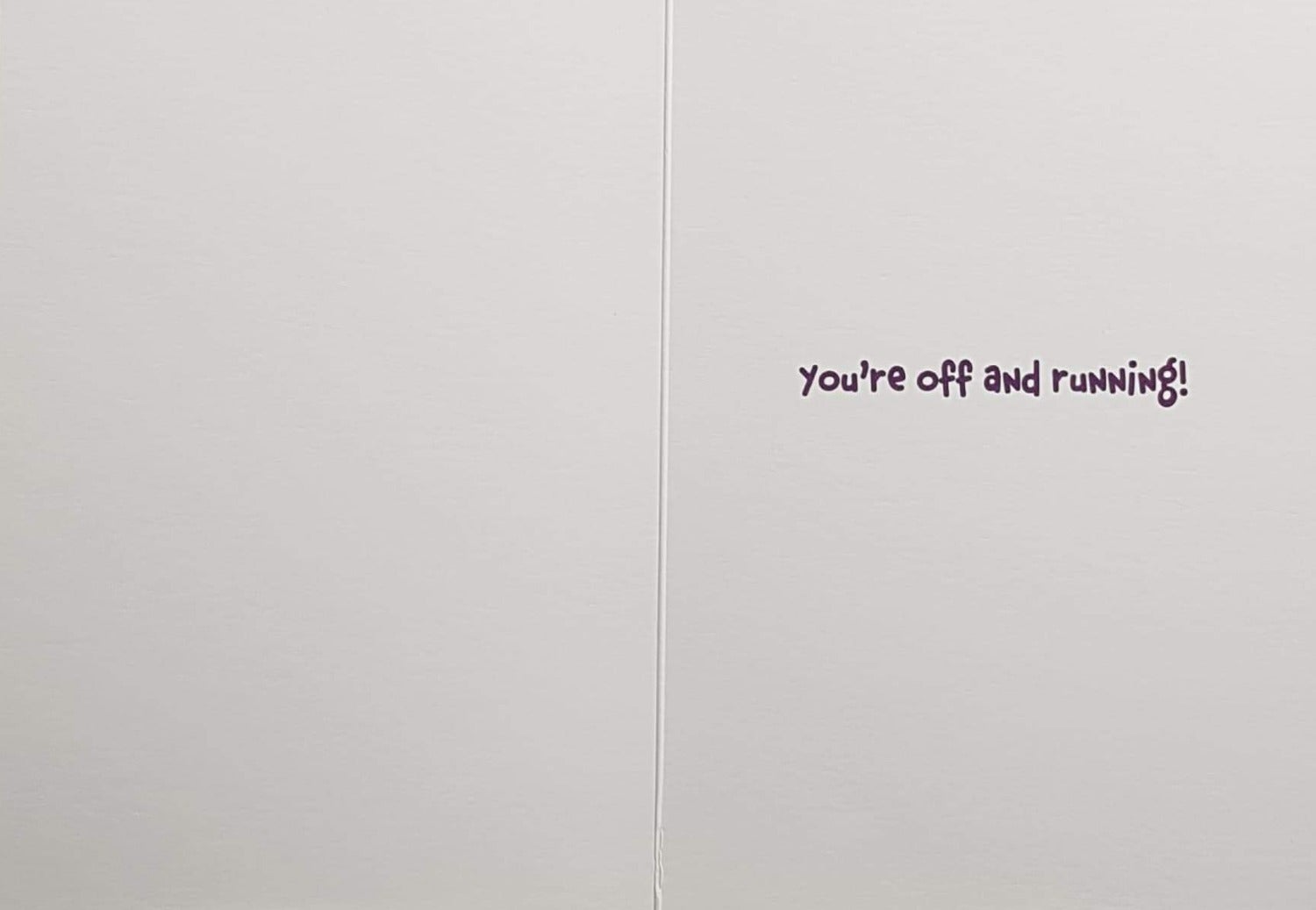 New School Card - Cute Dog Wearing Pink Backpack