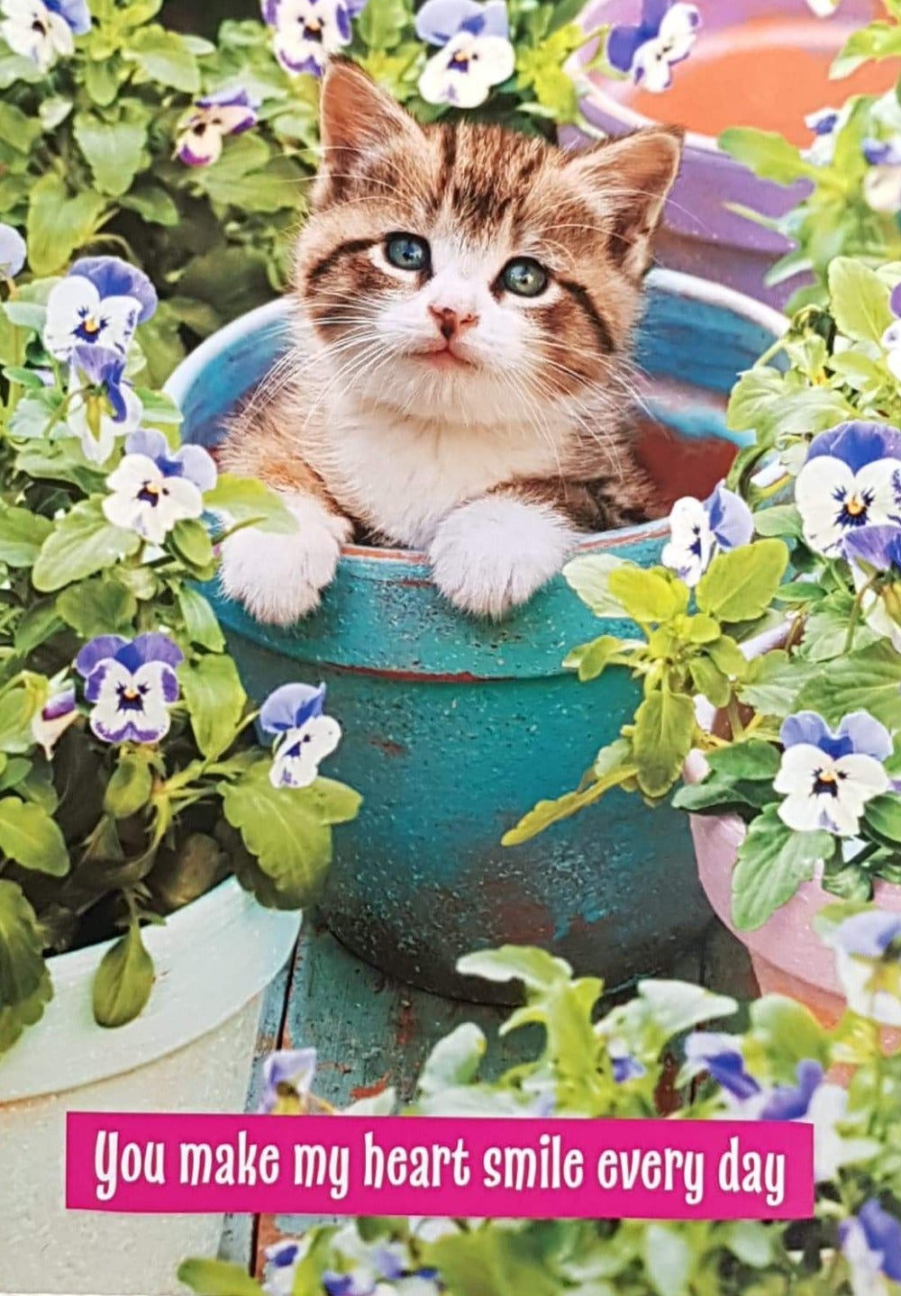 Birthday Card - Great Grandma / You Make My Heart Smile Every Day