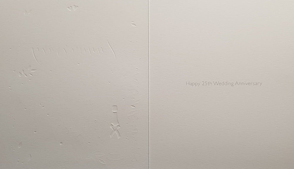 Anniversary Card - 25h Anniversary
