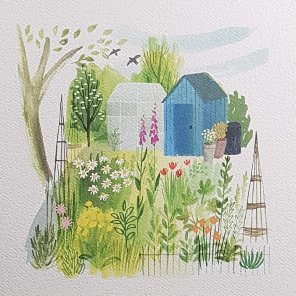 Blank Card - Hobby / Garden By Day