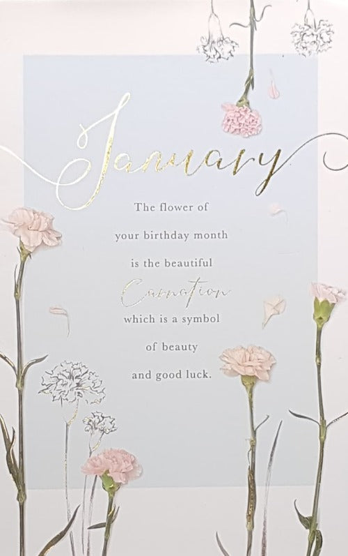 January Birthday Card