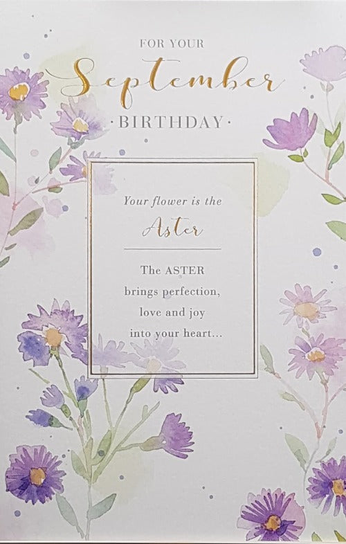 September Birthday Card