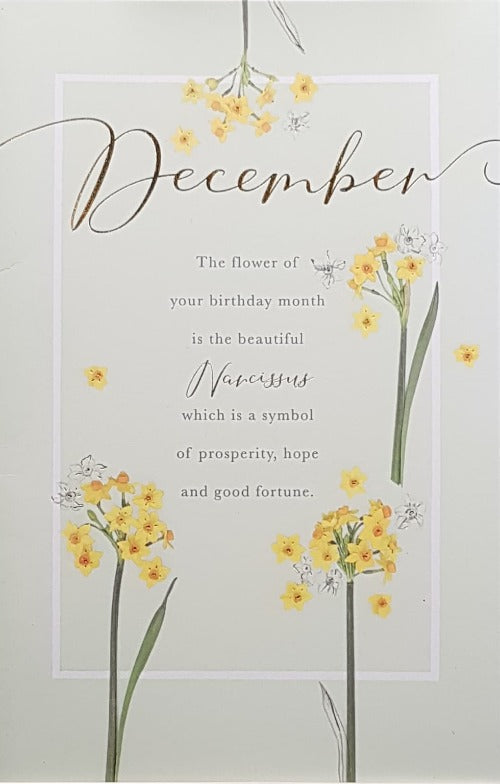 December Birthday Card