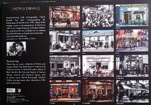 Calendar 2022 - Patrick Donald / Traditional Irish Pubs