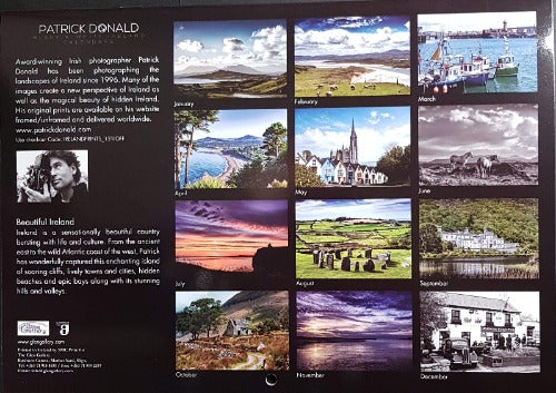 Calendar 2022 - Patrick Donald / Beautiful Ireland