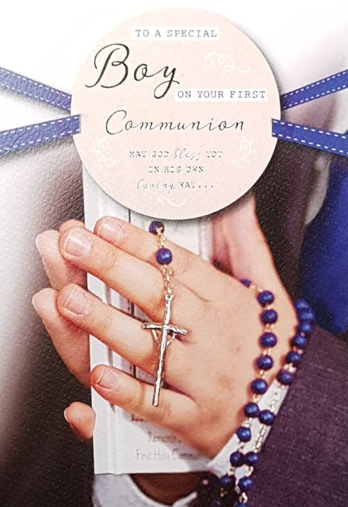 Special Boy Communion Card
