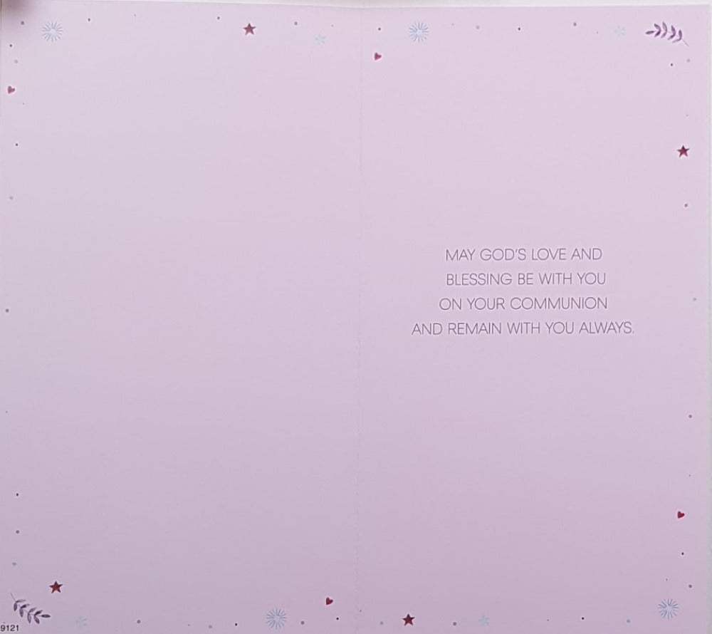 Niece Communion Card