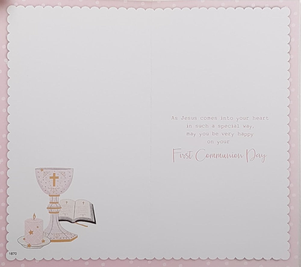 Niece Communion Card