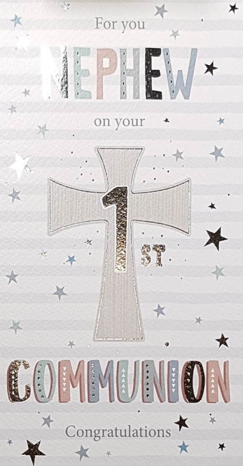 Nephew Communion Card