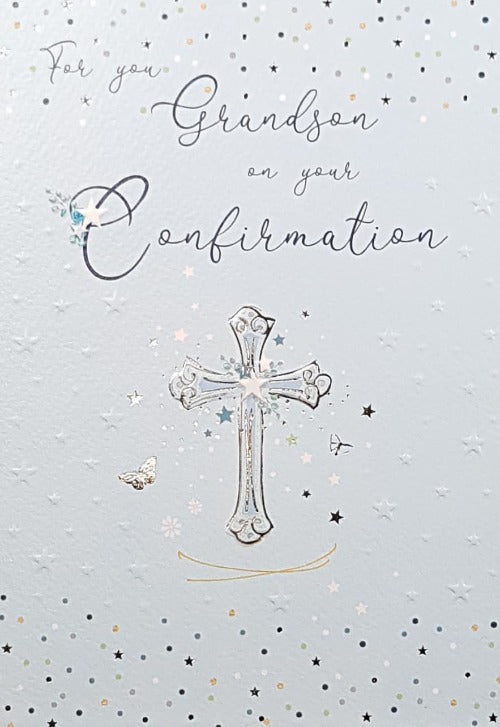 Grandson Confirmation Card