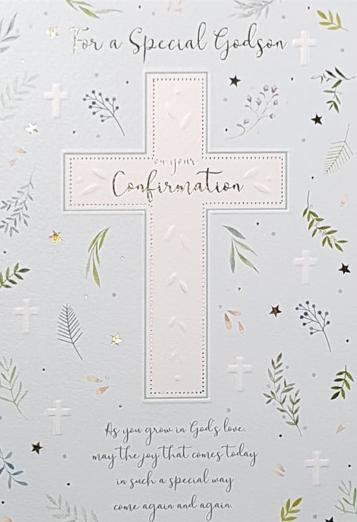 Special Godson Confirmation Card