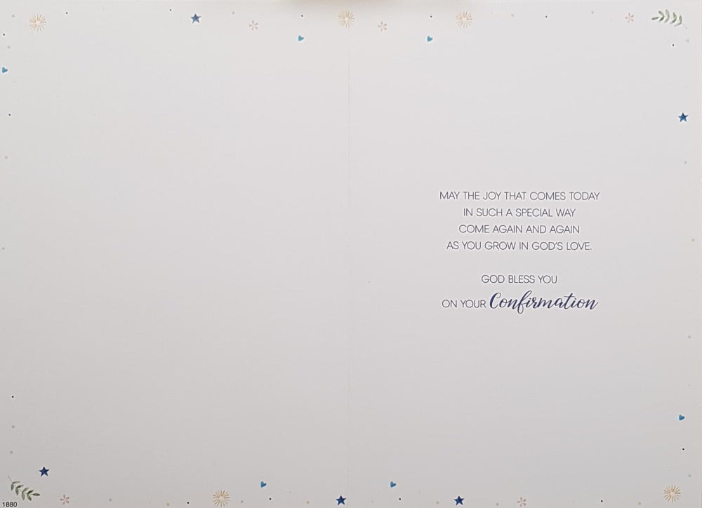 Grandson Confirmation Card