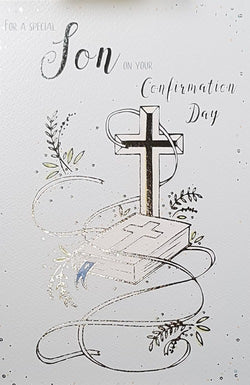 Special Son Confirmation Card