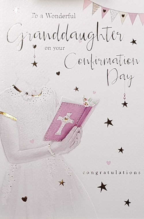 Granddaughter Confirmation Card