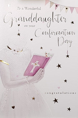 Granddaughter Confirmation Card