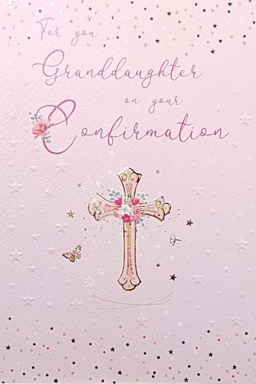 Granddaughter Confirmation Card