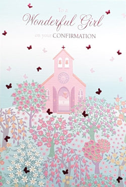 Confirmation Card - Girl