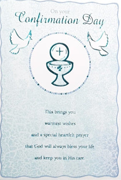 Confirmation Card - Boy