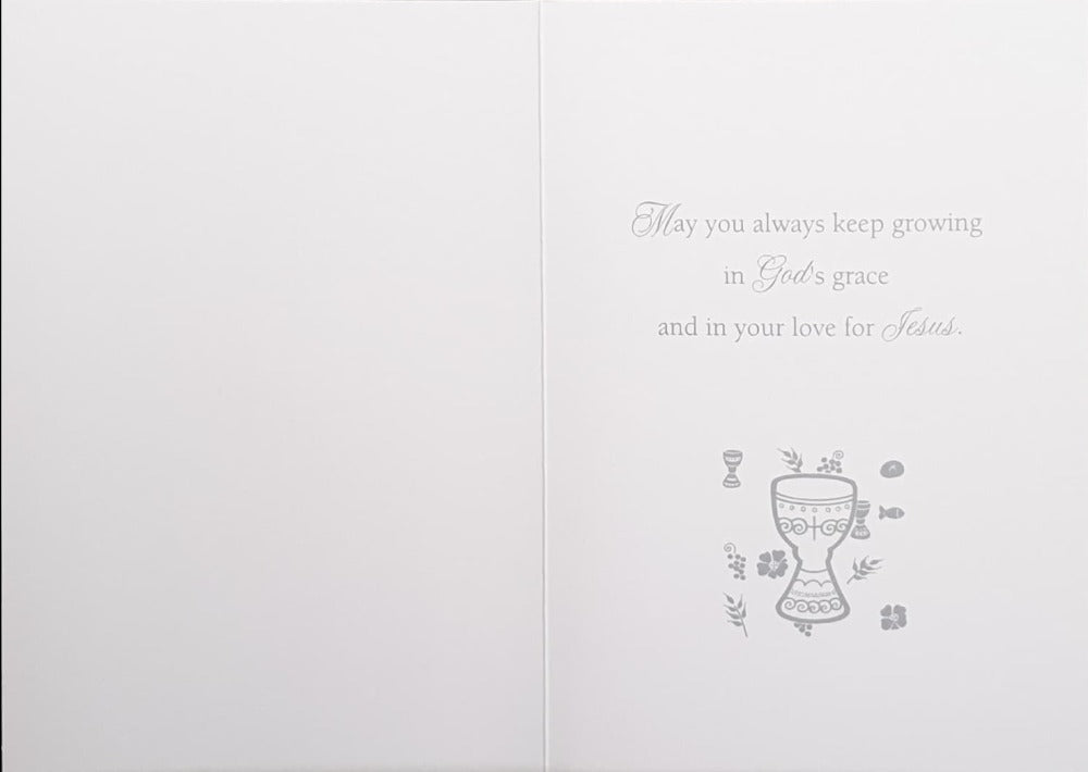 Communion Card - Girl