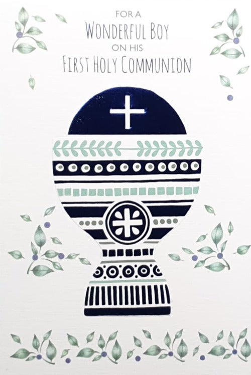 Communion Card - Wonderful Boy