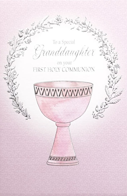 Communion Card - Granddaughter