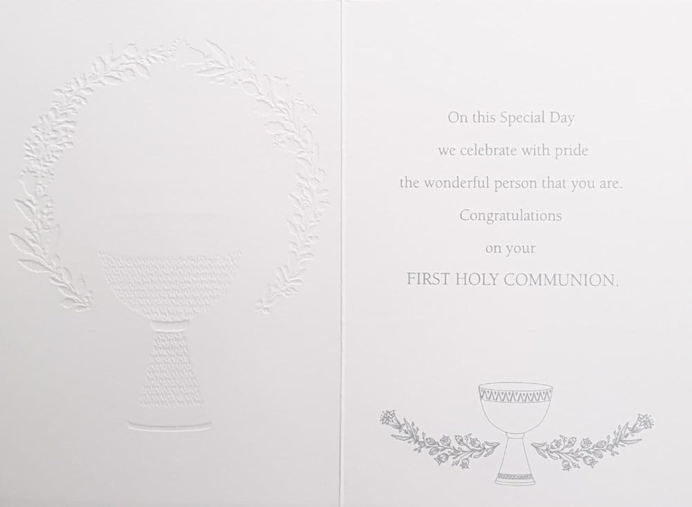 Communion Card - Granddaughter