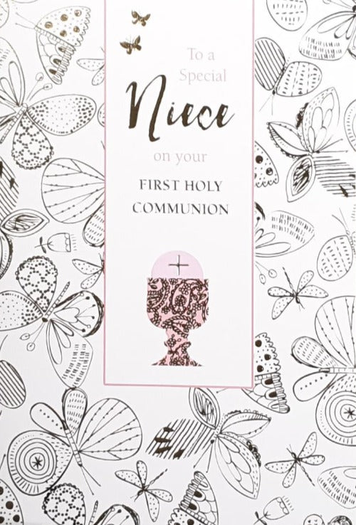 Communion Card - Niece