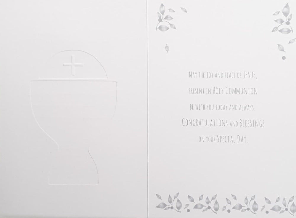 Communion Card - Wonderful Girl