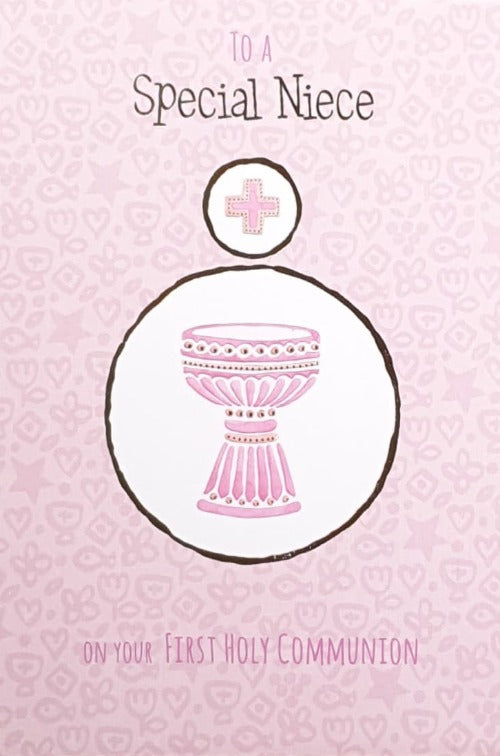 Communion Card - Niece