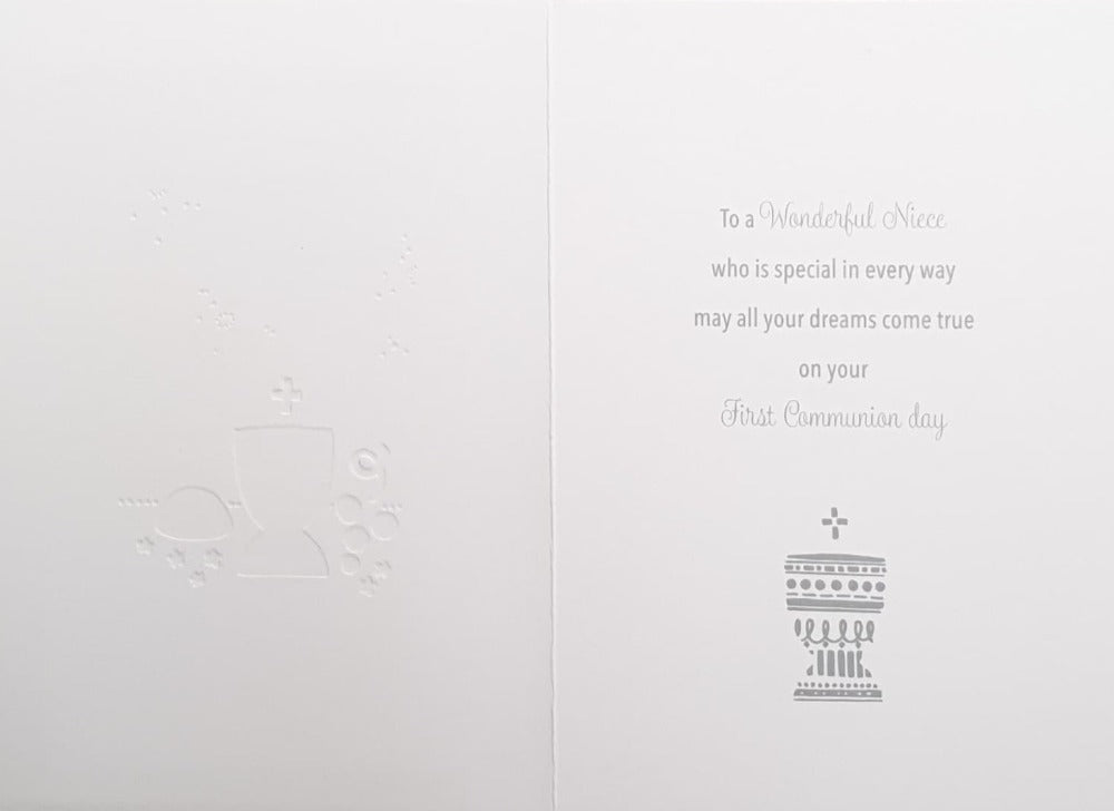 Communion Card - Special Niece