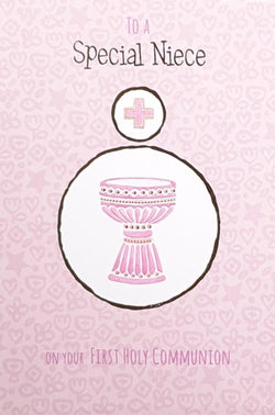 Communion Card - Niece
