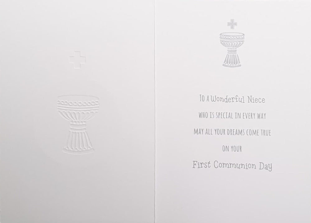 Communion Card - Niece